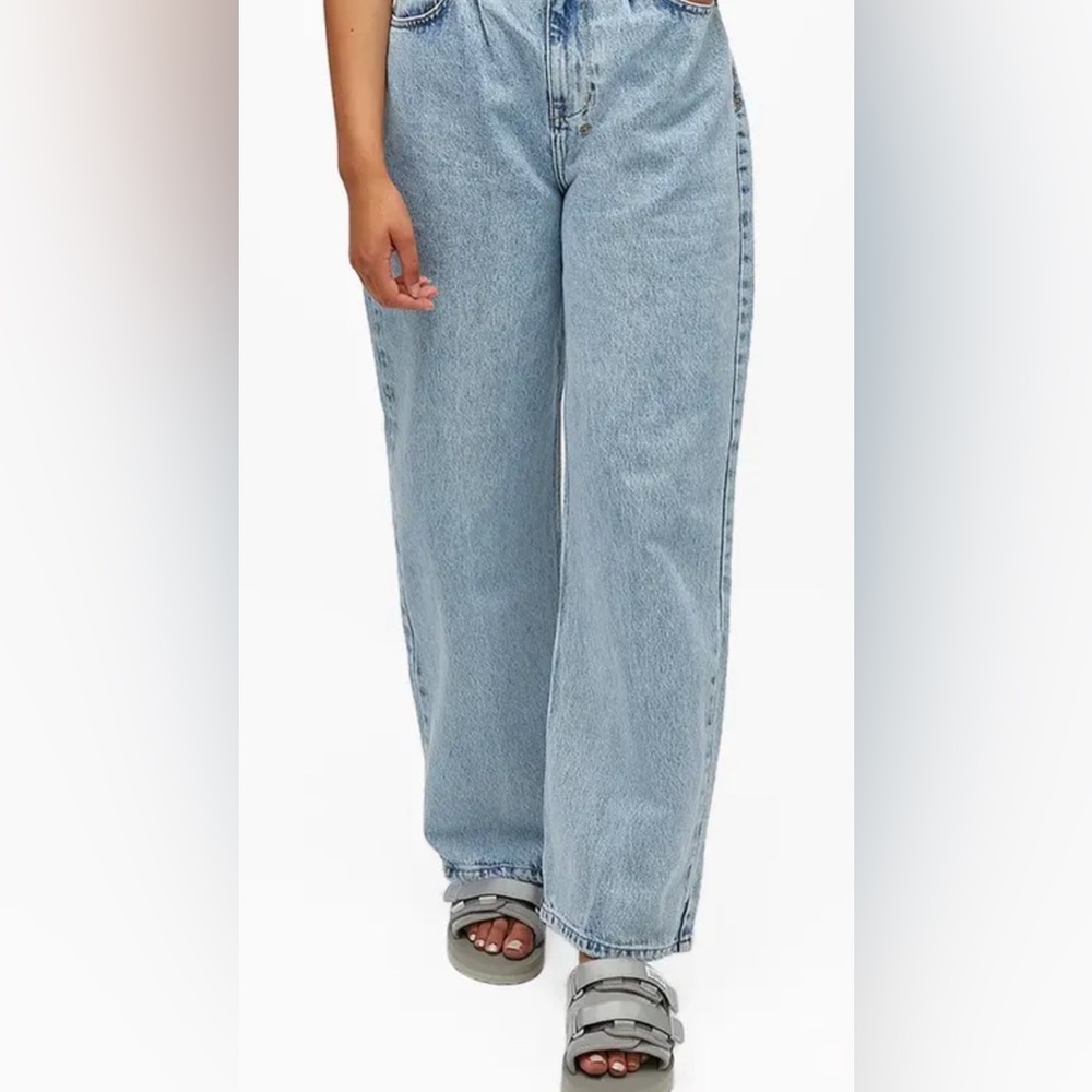 Ksubi Light Blue Wide Leg Jeans